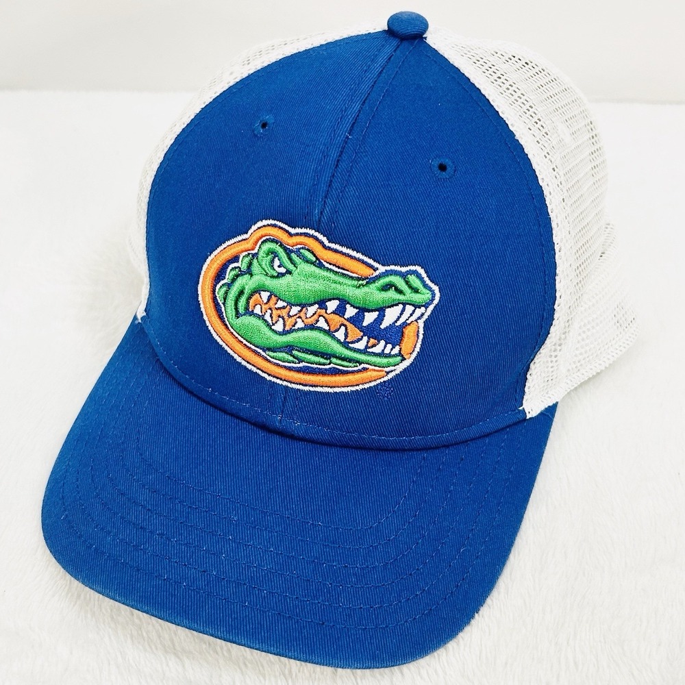 Top of the World Florida Gators Trucker Hat Cap Adjustable Snapback Blue NCAA
